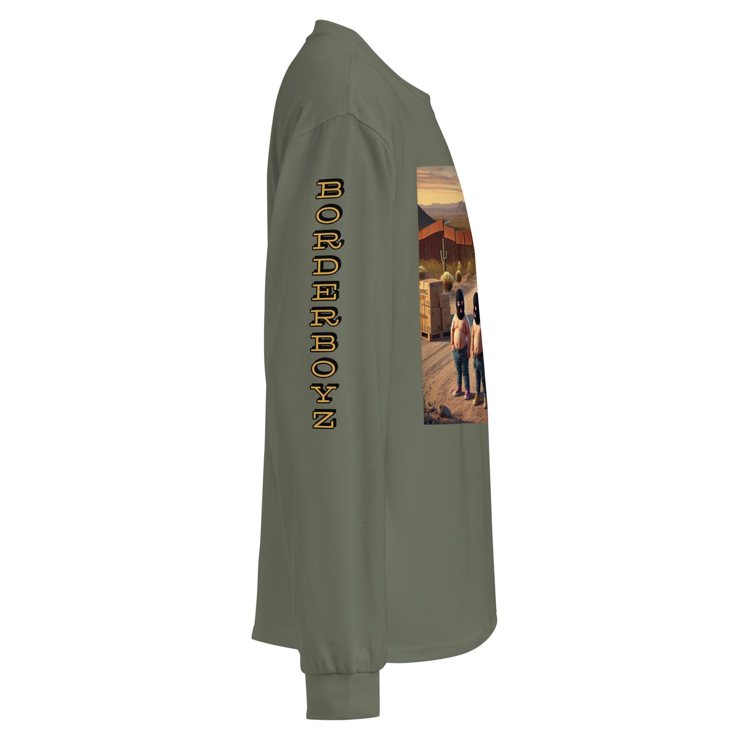 BorderBoyz Premium Heavyweight Long Sleeve Shirt
